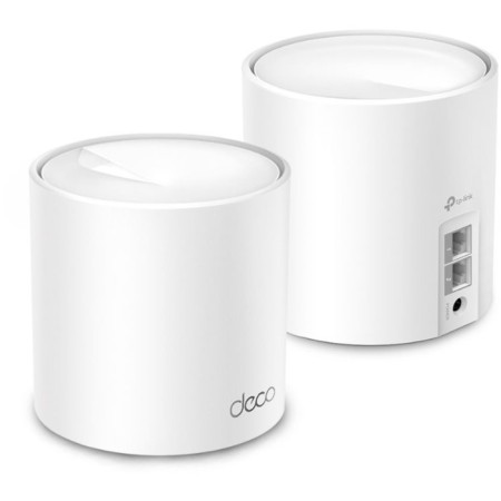 Seamless Mesh Router TP-Link Deco X10 (Deco X10 (2-PACK)) AX1500 10/1000Base-TX White (106693