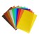 Color paper A4, 10 sheets, 10 colors "Hedgehog in the forest", coated, in the folder