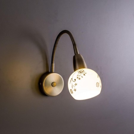 Sconces Citilux "sonata" CL520313, 1x60W, E14, brown color-8