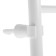 Electric heated towel rail ZEIN PE-08 "Bohemia", 500x800 mm, 10 crossbars, white