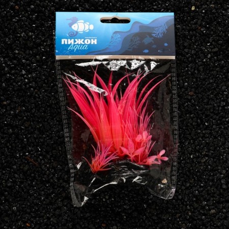 The artificial aquarium, luminous plant, 10 cm, red-6