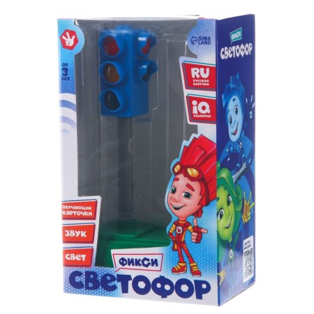 Traffic light with training cards fixiki, Russian voice acting-3