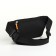 Lightning waist bag, 3 outer pockets, black color