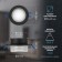 Lamp built -in era DK109, IP20, 12W, 80x45 mm, black/transparent color