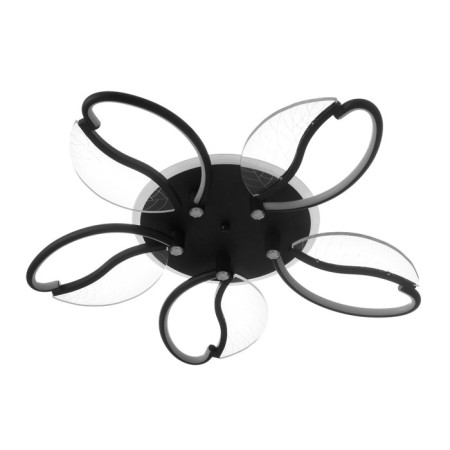 Astrid chandelier 5XLED 110W 3000-6000K RGB black 65x65x8cm