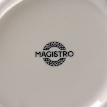 Porcelain salad Magistro Ocean, 800 ml, D = 17.4 cm, blue color-4