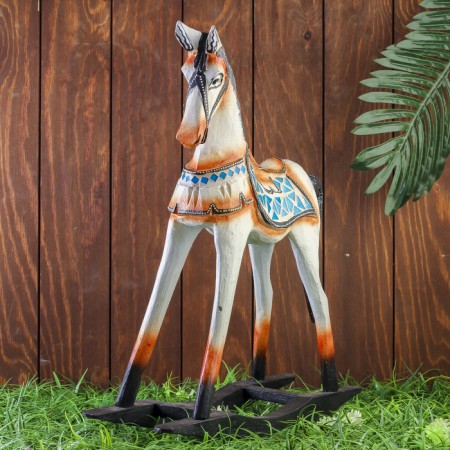Souvenir tree "Horse rocking" 40x13x43 cm