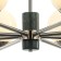 SHARO 8XE27 40W rush chandelier, size 85x85x56.5-96.5 cm, Nickel color