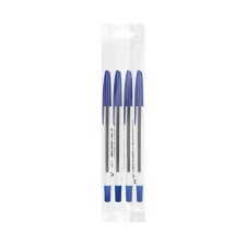 A set of ballpoint pens 4 pieces of 