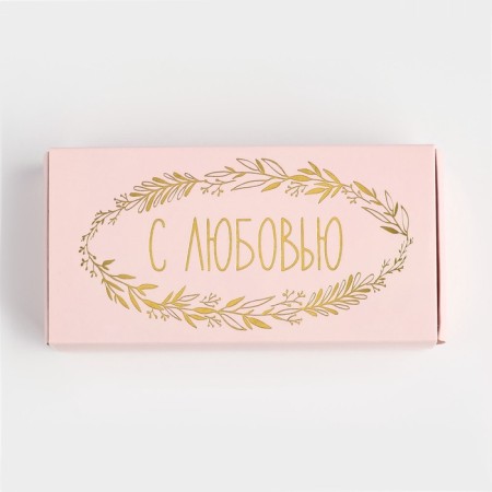 Box for jewelry "With Love", 10 x 5 x 3 cm-2