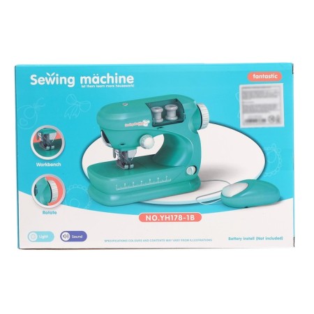 The sewing machine "Mint" with coils, the foot moves, light and sound effects-4