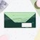 Money envelope "Universal" green ornament, 16.5 x 8 cm