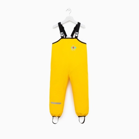Semi -combine zone for children, waterproof, yellow plain color, height 92