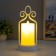 Spinker "candle on the candlestick" LED from batteries 3haaa white 11x11x25 cm Risalux