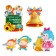 Set for design "First time to first grade!" 6 parts, 60 x 40 cm
