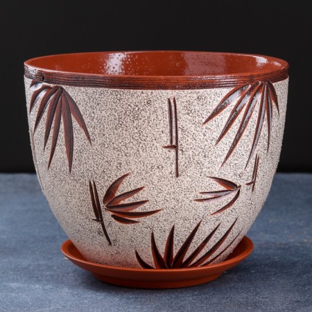 Pot Flower bamboo 3.5 l-1