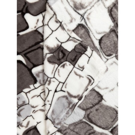 Texrepublic blanket, size 180x200 cm, gray color-6
