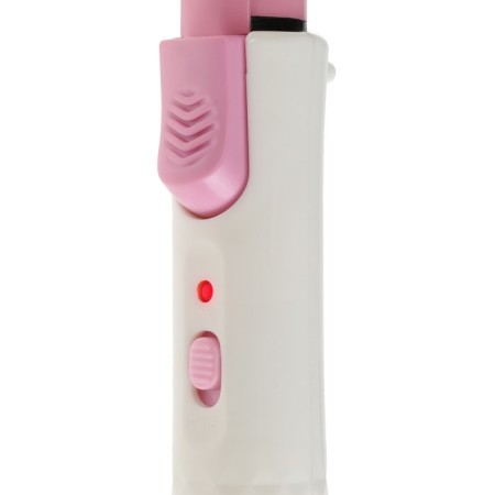Hair carrier Luazon LW-08, 25 W, ceramic coating, D = 19 mm, pink-2
