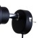 Scoop with a switch on the wire "Camellia" E14 40W black 17x11x17cm