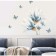 Sticker Plastic Interior color "Astra with butterflies" 30x90 cm