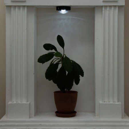 Night Pushlite "single" LED 1W 2haa black 10x10x4 cm Risalux-4
