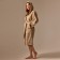 Terry robe with a hood Women's SL Home: Basic "Sabbia", Rr. M, 100% HL, 420 g/m2