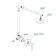 The shower system waserkraft a12497, built -in, tropical shower, chrome