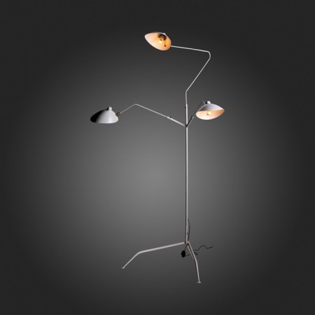 The floor lamp ST LUCE. SL305.505.03. SPRUZZO. 3x60 watts, E27, 155x155x205 cm, white color-4