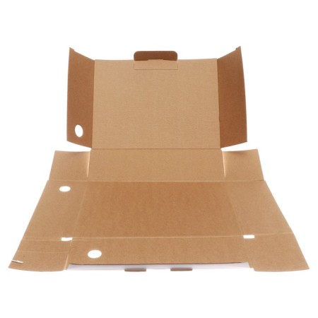 Archive box with A4 valve, calligrata, 100 mm, up to 900 l, microhofrocarton, brown-4