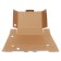 Archive box with A4 valve, calligrata, 100 mm, up to 900 l, microhofrocarton, brown