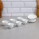 Carmen coffee set, 12 items, 6 cups 60 ml, porcelain, Iran