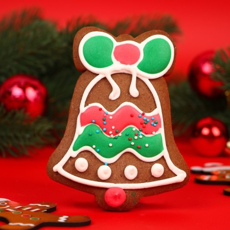Honey cookies "Winter MIX-3" in assortment, 60 g-7