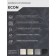 Uperwood Economwood Autonomous Office, oval, color 001 White matte
