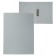 Folder with A4 clamp, 500 microns, spine 15 mm, calligrata, up to 100 sheets, gray