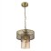 Suspended Citilux “Emir” CL467133, 24x24x34.5 cm, 1x75W, E27, brown color