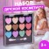 Cosmetics set for girls: shadows, applicator