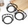 Handle for glass jars, d = 82 mm, black color