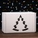 Gift box No. 25, white, team, 33.2 x 21.3 x 17.3 cm
