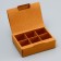 Box for 6 sweets, 13.7 x 9.85 x 3.85 cm. Confectionery packaging