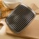 Cover - cast -iron press SL Home, 23 × 23 × 5.5 cm, black color