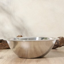 Stainless steel bowl, 2.1 l, d = 24 cm, thickness 0.8 mm