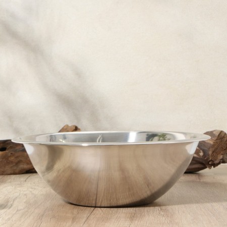 Stainless steel bowl, 2.1 l, d = 24 cm, thickness 0.8 mm