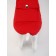 Jacket - bilateral ass, size S (ds 24, og 38 cm, weight 4-6 cm), red