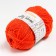 Yarn 70% acrylic, 30% silk "Softy Shine" 50 g 85 m color 06 orange