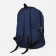Male backpack on a zipper, 3 outer pockets, blue color