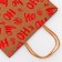 TISTE CRAFT package, round handle, "ho-ho-ho" 33 x 25 x 12 cm, 120 g