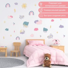 Interior color sticker 