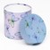 Set of round boxes 5V1 "butterflies", 25 × 25 –15 × 15 cm