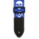 Music Life guitar belt, 60-117x5 cm, skulls on blue