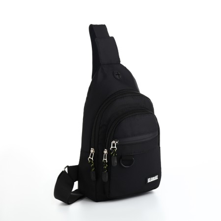 Backpack-sling, 17*8*30 cm, lightning department, 3 n/k, black